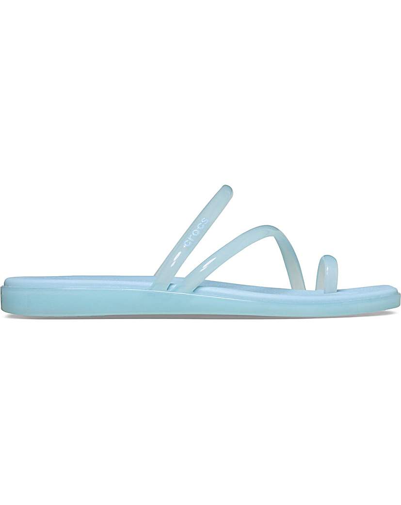 Crocs Miami Jely Toe Loop Sandal SKY Blue - Crocs - Size8