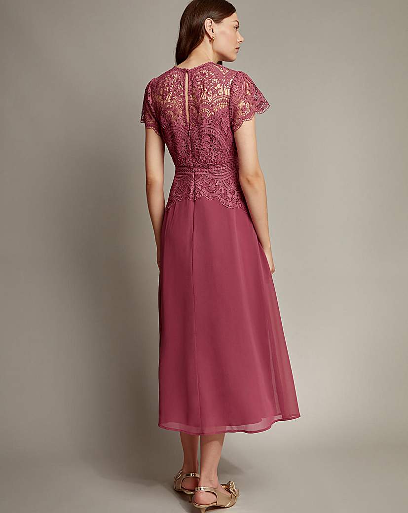 Monsoon Monica Lace Midi Dress