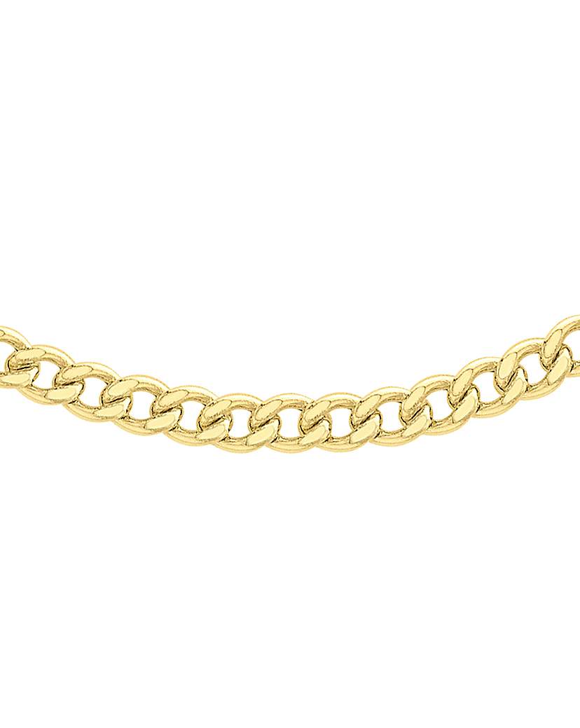 9 Carat Gold Curb Chain