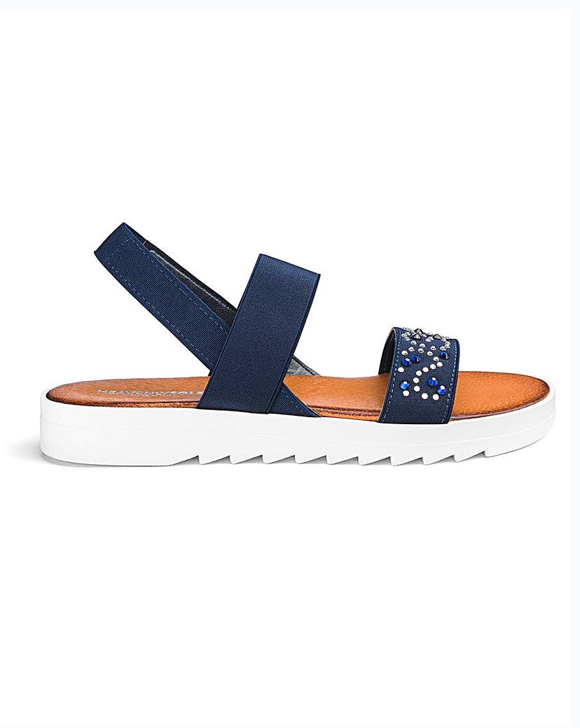 Made In Italy Stretch Sandals E Fit