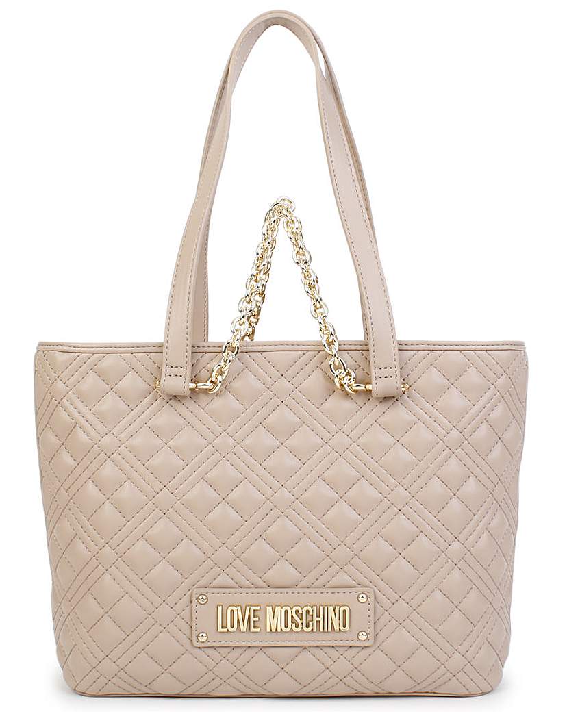 Love Moschino Diamond Quilt Shopper Bag