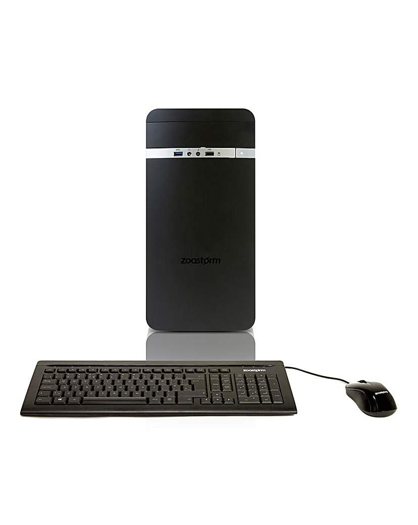 Zoostorm i3 8100 8GB, 1TB Desktop PC