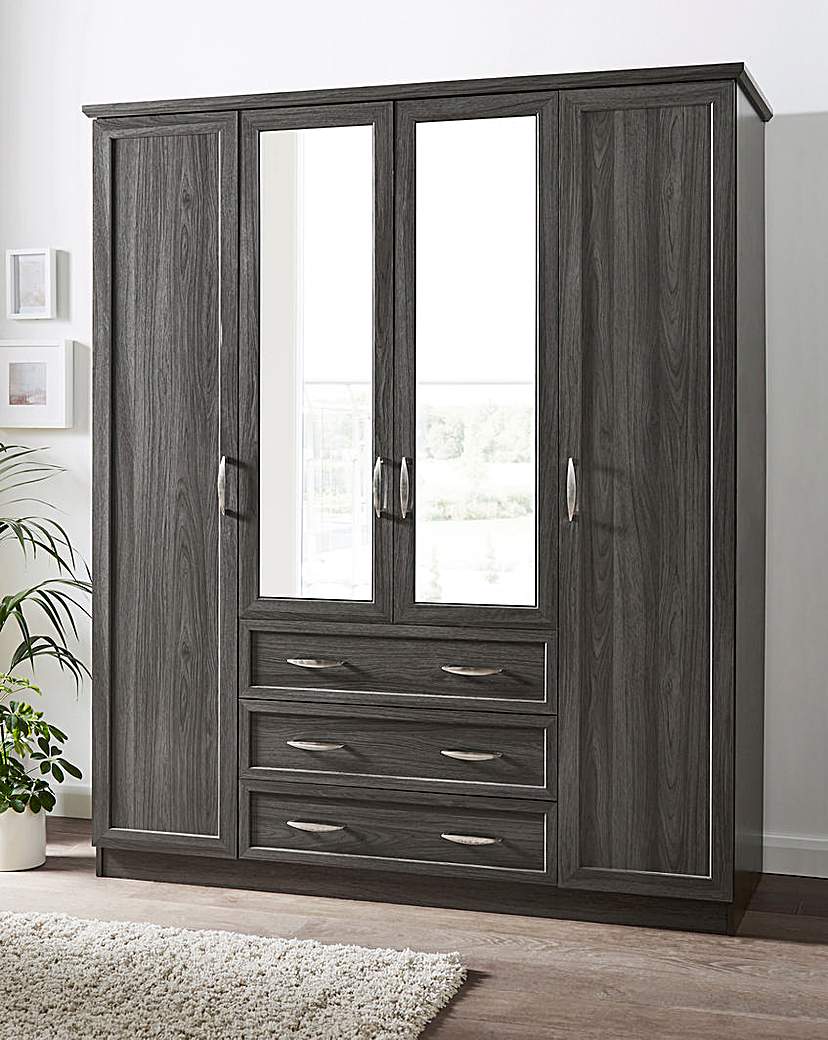 Kingston 4 Door Wardrobe