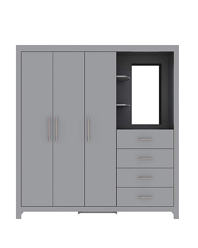 Dakota 3 Door Combi Wardrobe