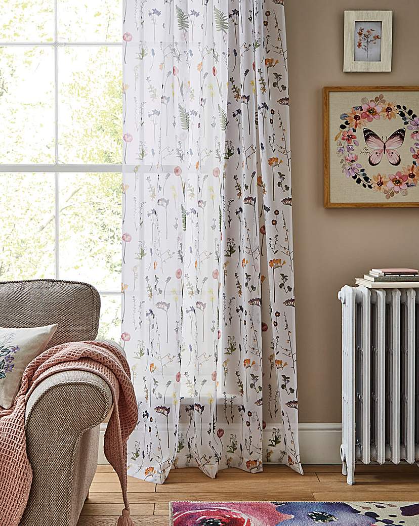 Julipa Pressed Floral Voile