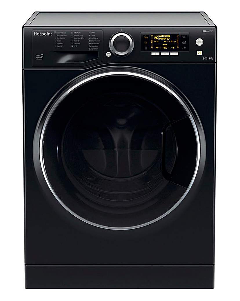 Image of Hotpoint RD966JKDUKN Washer Dryer Black