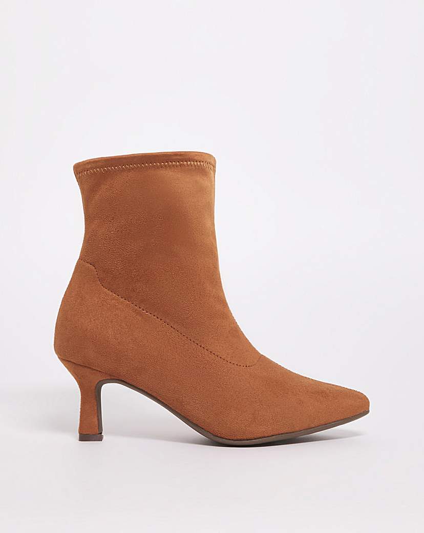 Low Stiletto Heel Boots JD Williams