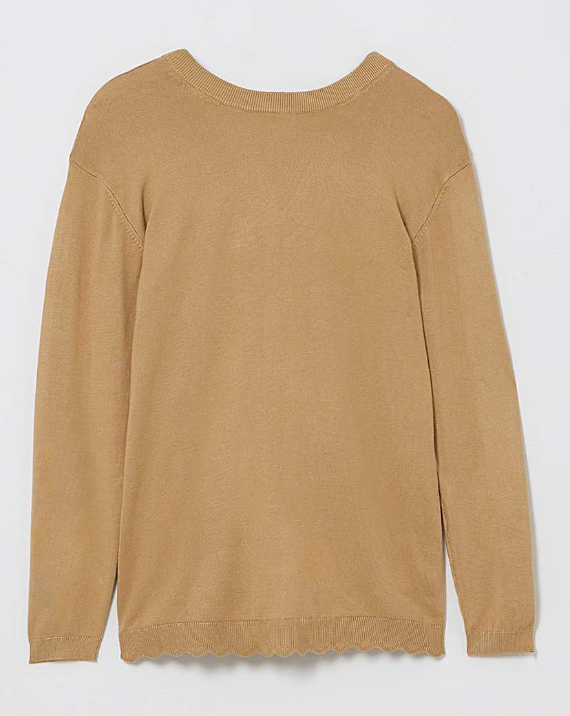 Julipa Longline Button Down Cardigan