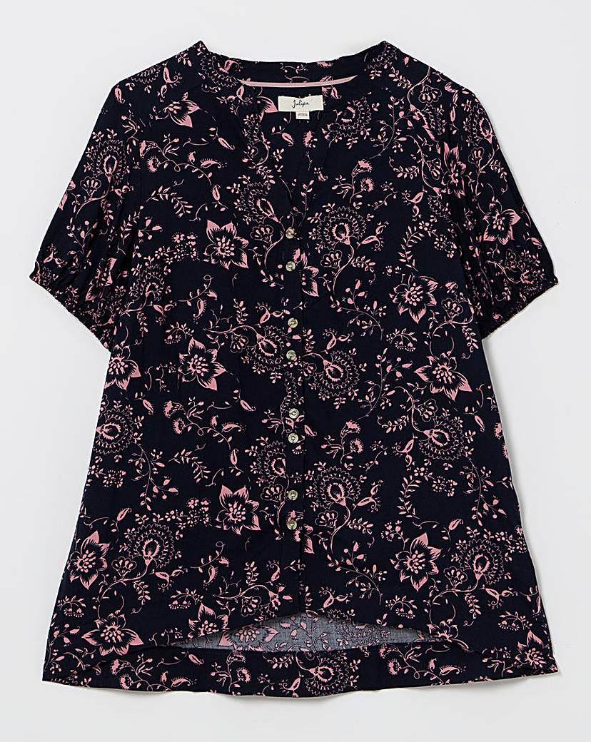 Julipa Button Down Printed Top