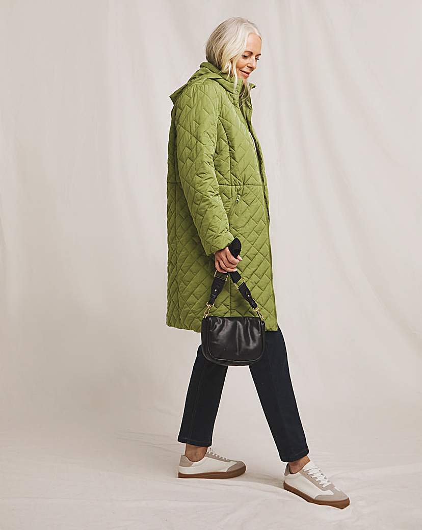 New In - Julipa Quilted Longline Coat