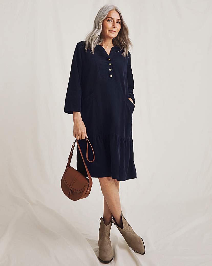 Julipa Cord Shift Dress