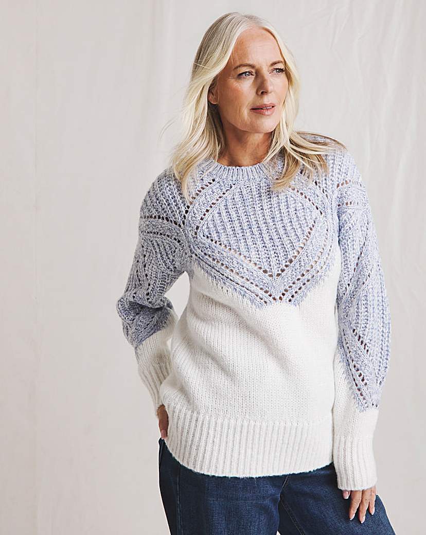 Julipa Contrast Knit Jumper