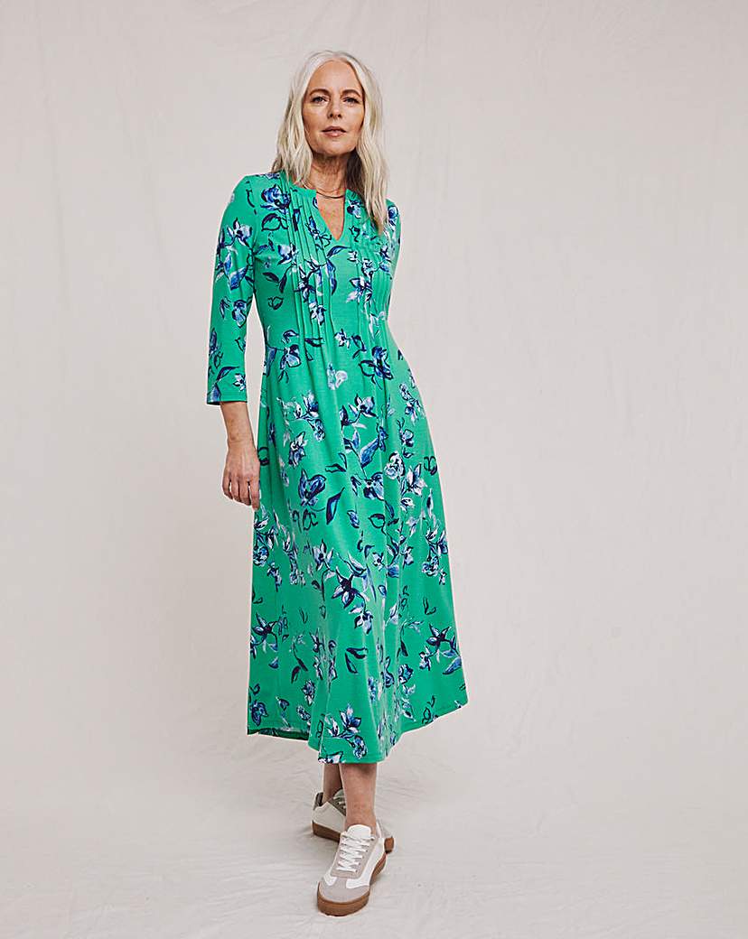 Julipa Pintuck Soft Touch Jersey Dress