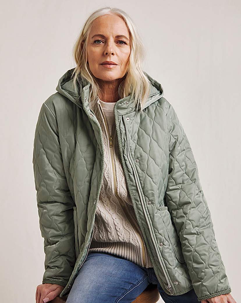 New In - Julipa Padded Hooded Jacket