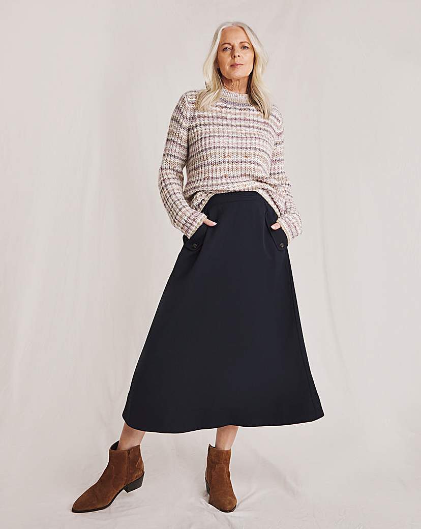 New In - Julipa Pocket Midi Skirt