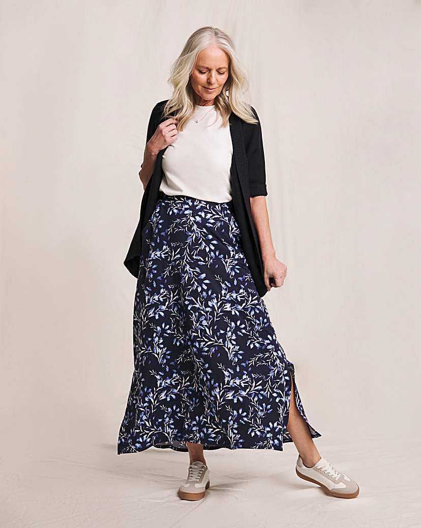 Julipa Printed Jersey Midi Skirt