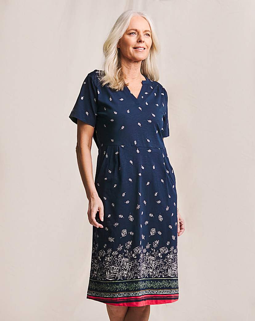 Julipa Pure Cotton Printed Shift Dress