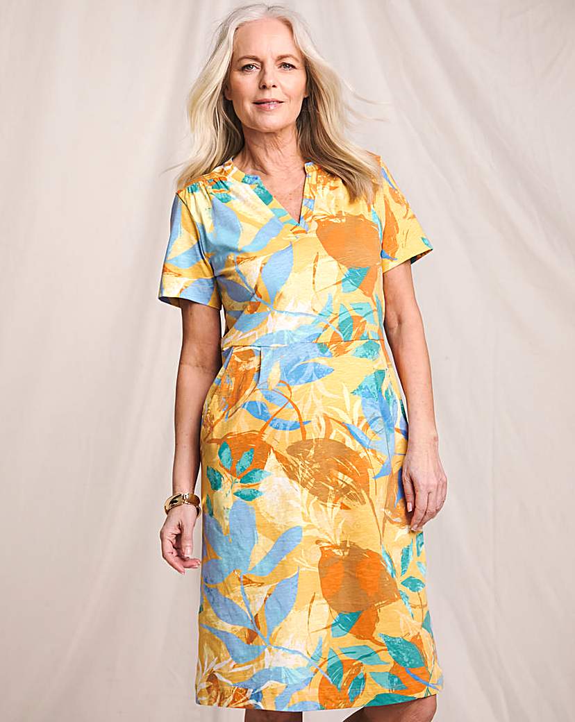 Julipa Pure Cotton Printed Shift Dress