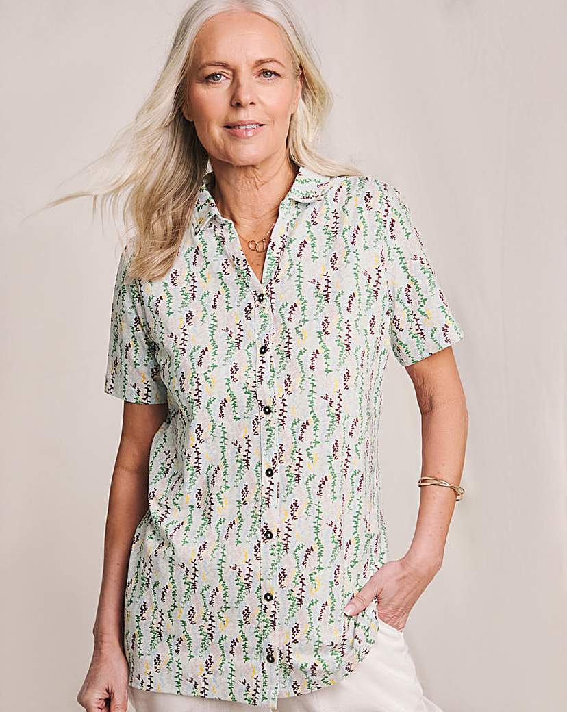 Julipa Pure Cotton Printed Jersey Shirt