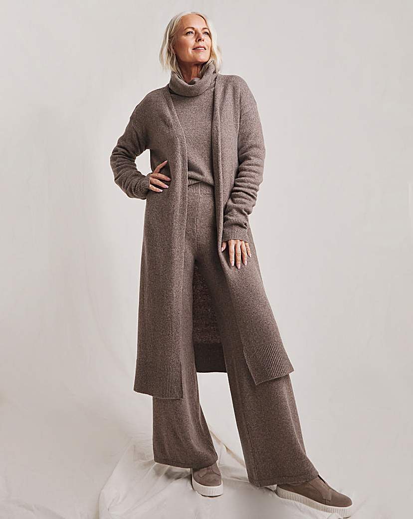 Julipa Soft Wool Maxi Co-ord Cardigan