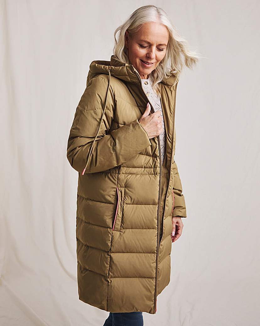 Julipa Olive Padded Down Coat