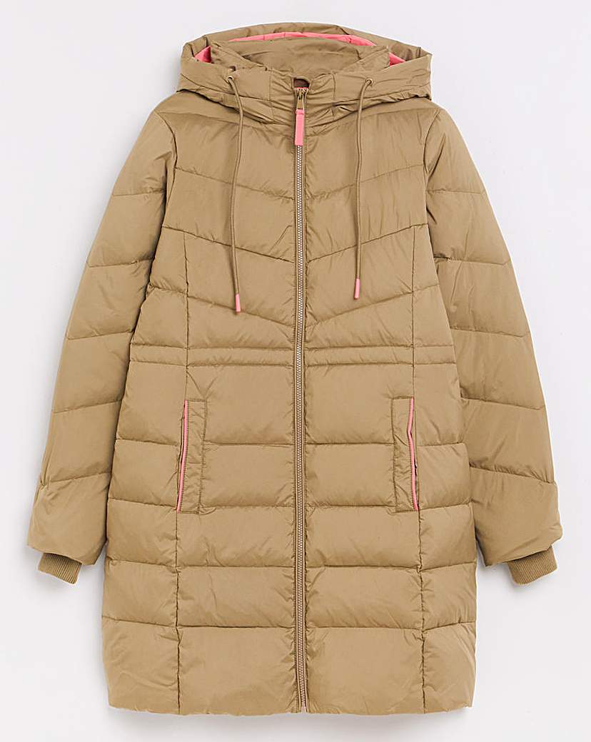 Julipa Olive Padded Down Coat