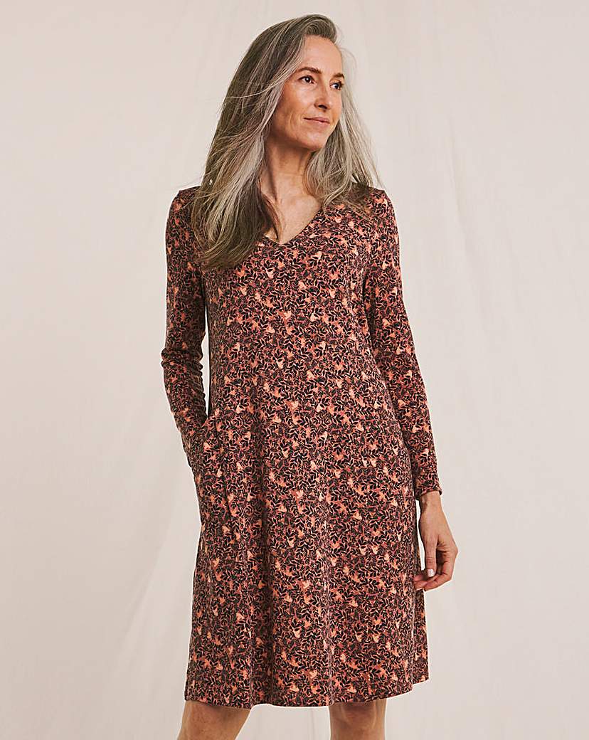 Julipa Printed Jersey Dress