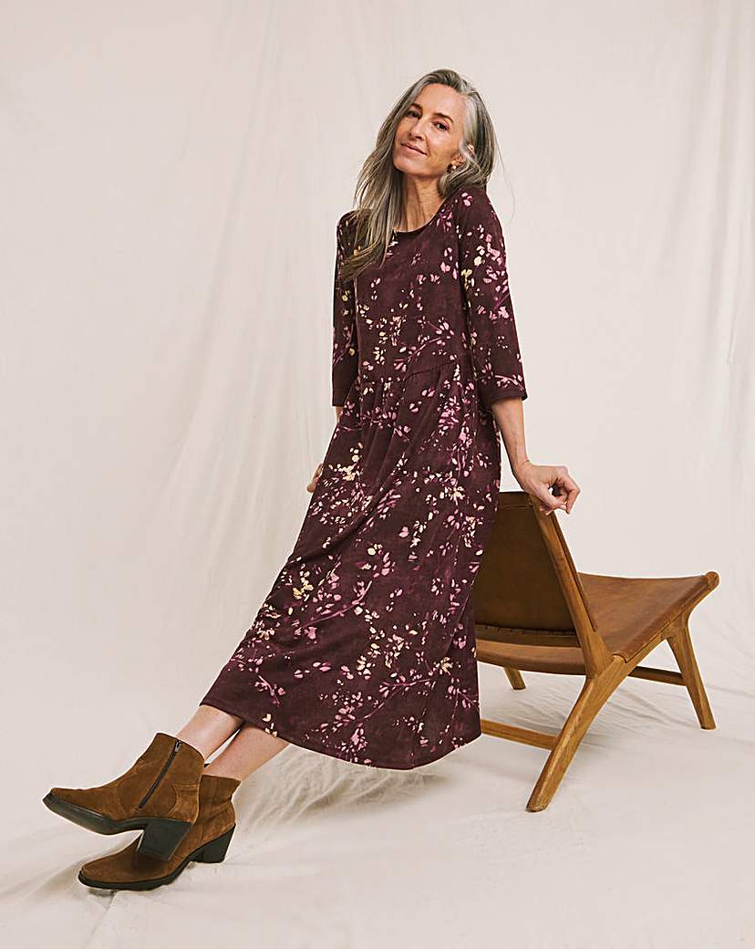 Julipa Cosy Touch Jersey Midi Dress