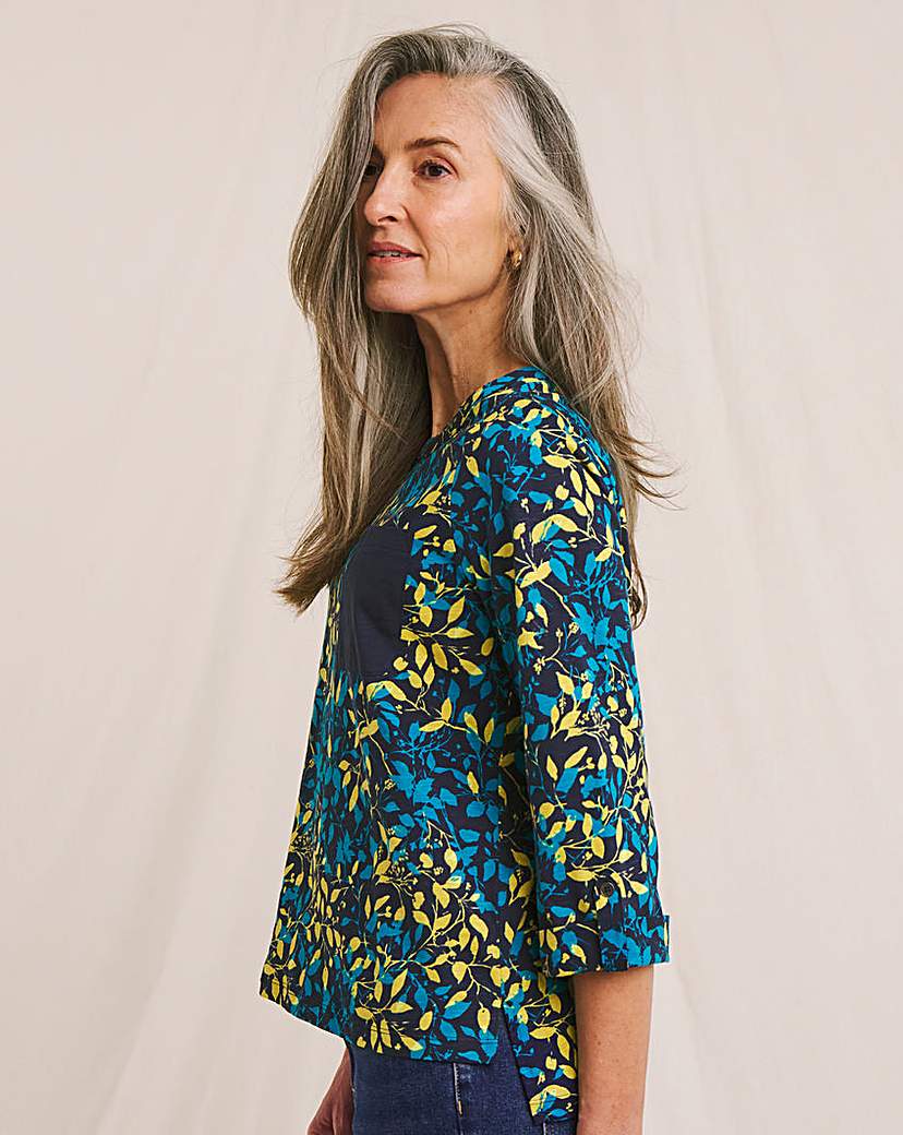 New In - Julipa Pure Cotton Pocket T-Shirt