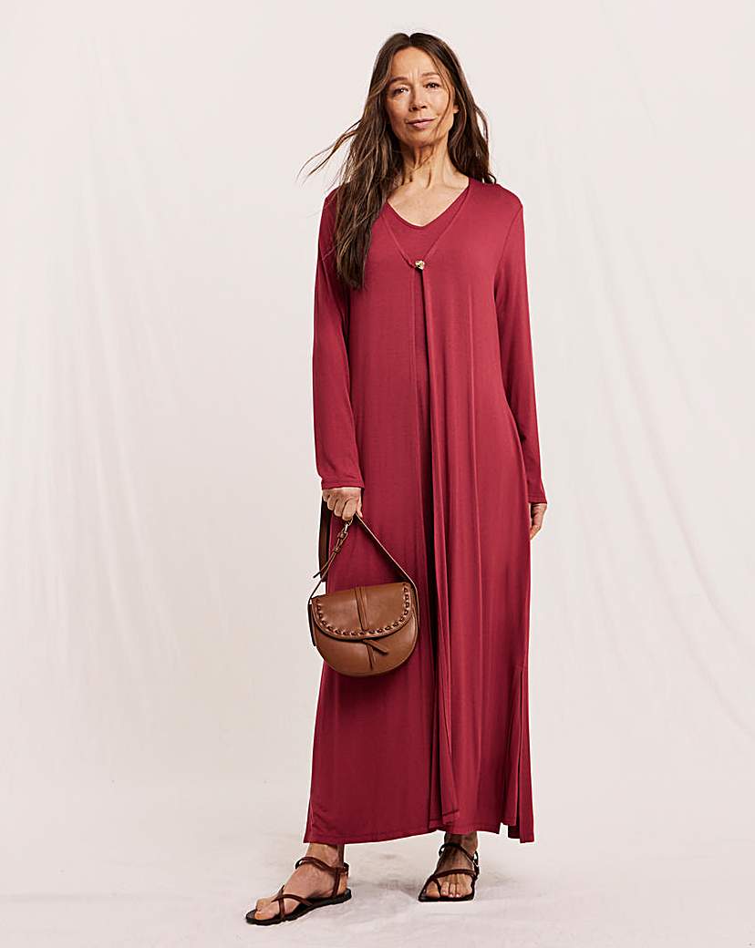 New In - Julipa 2 in 1 Cardigan Midi Dress