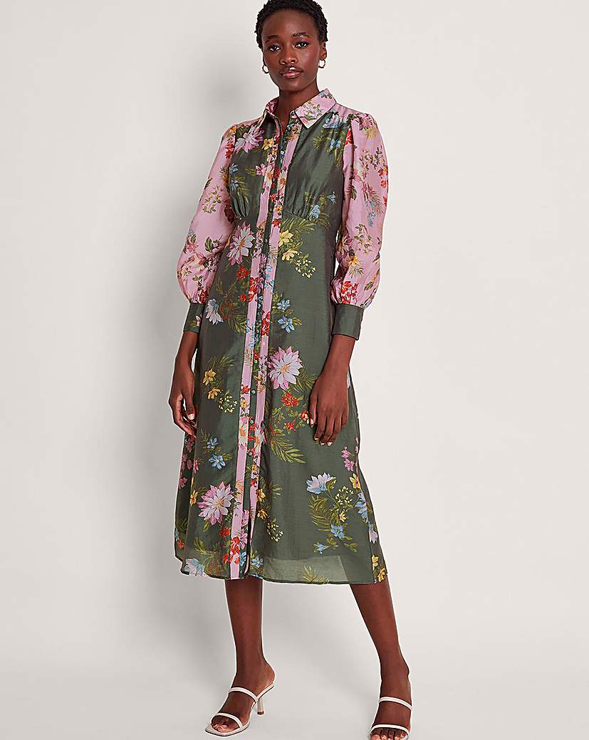 Monsoon Jaquetta Shirt Dress