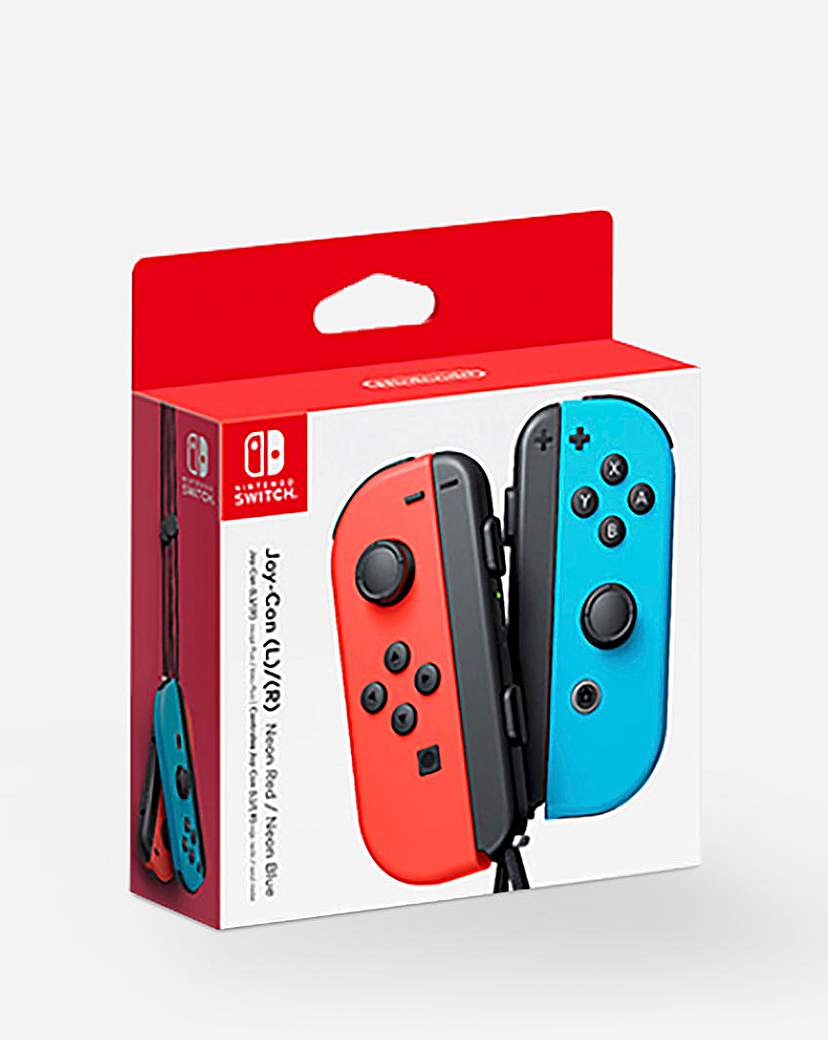 Nintendo Joy Con Pair Neon Red/Neon Blue
