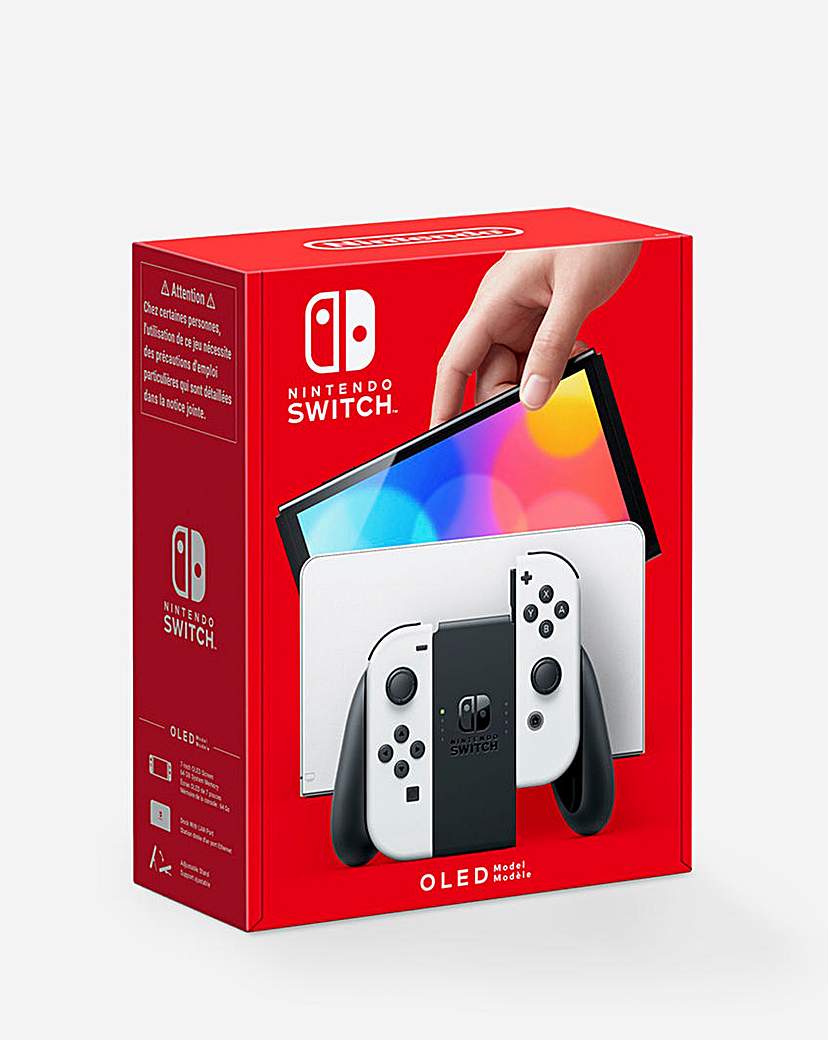 Nintendo Switch OLED Console - White