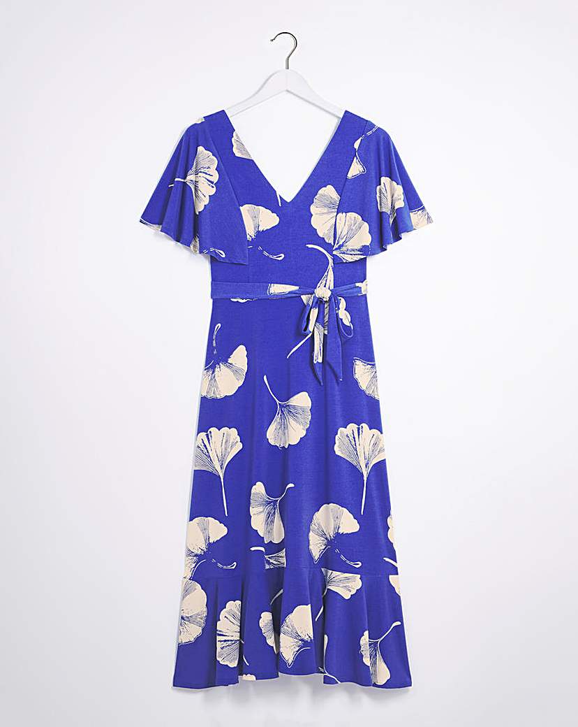 Joanna Hope Jersey Print Midi Dress