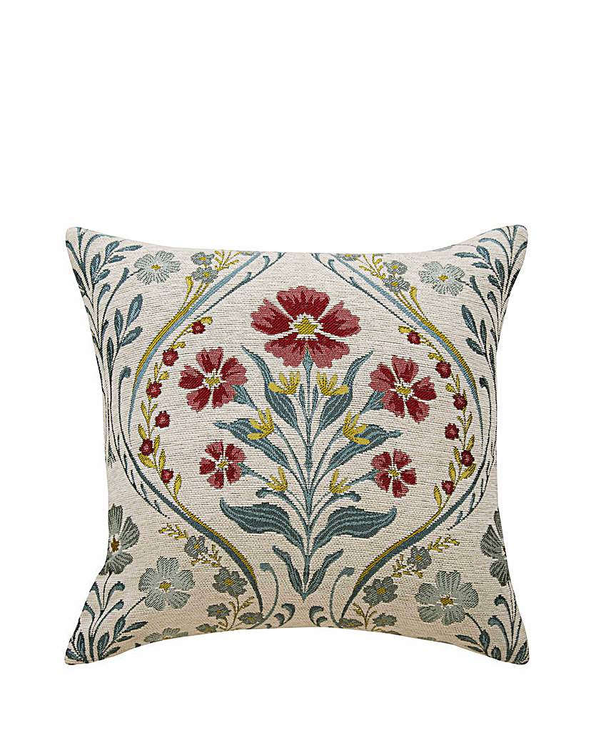 Vermont Chenille Jacquard Filled Cushion