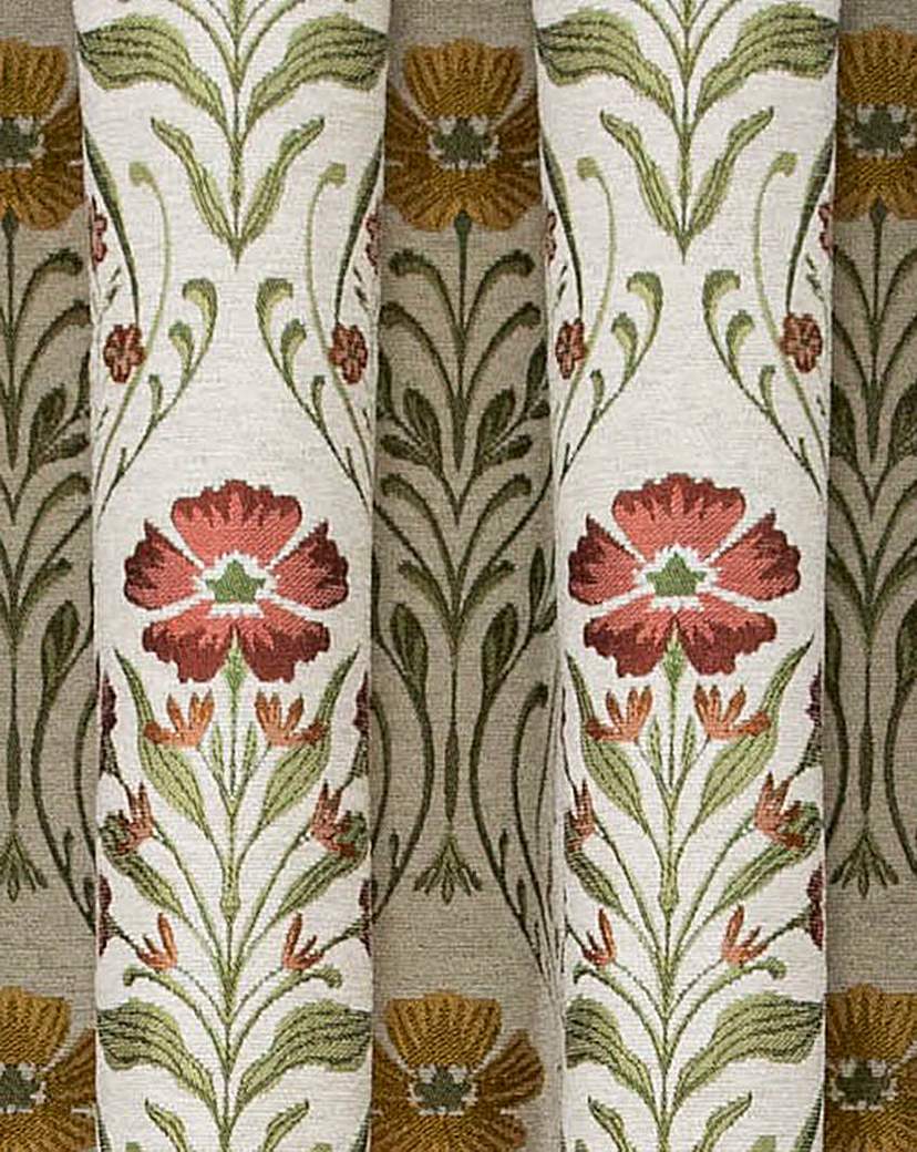 Vermont Chenille Jacquard Door Curtains