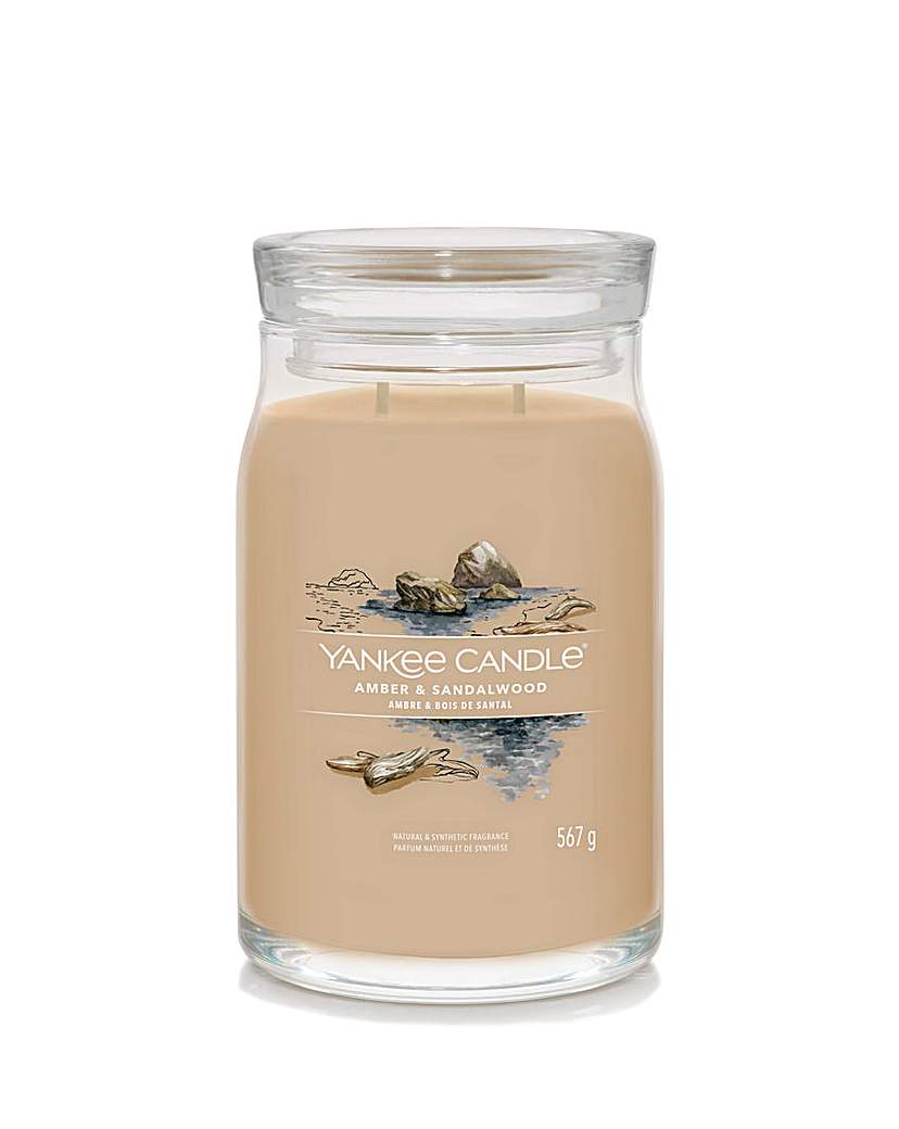 Yankee Signature Amber & Sandalwood