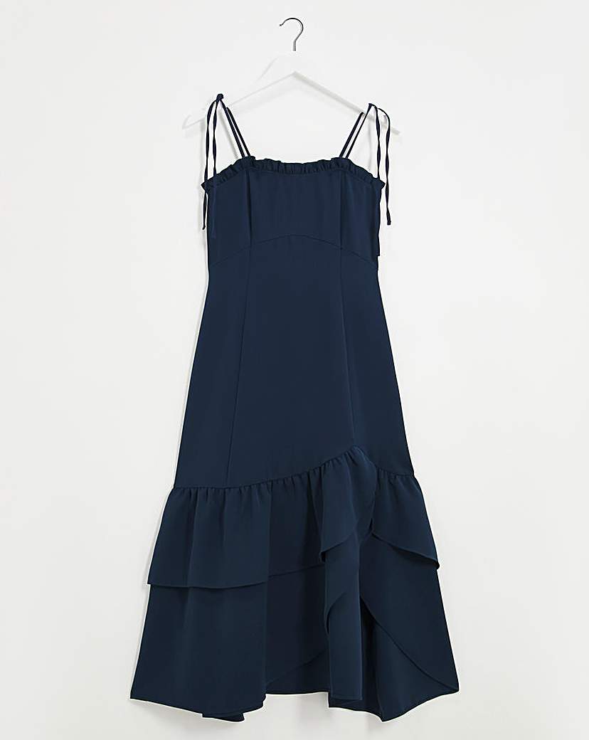 Joanna Hope Strappy Frill Hem Dress