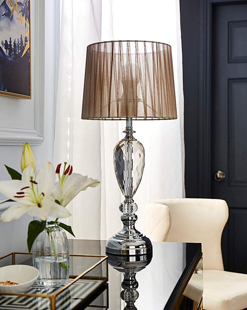 Joanna Hope Crystal Base Table Lamp