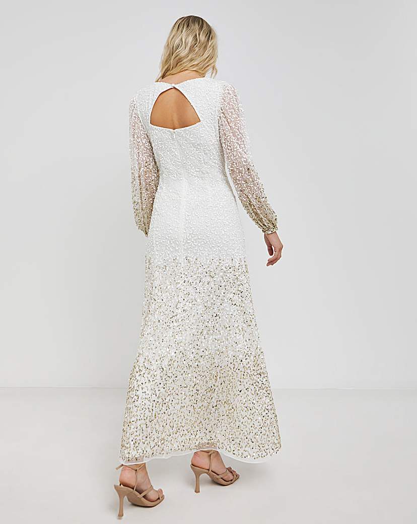 Joanna Hope Sequin Maxi Dress