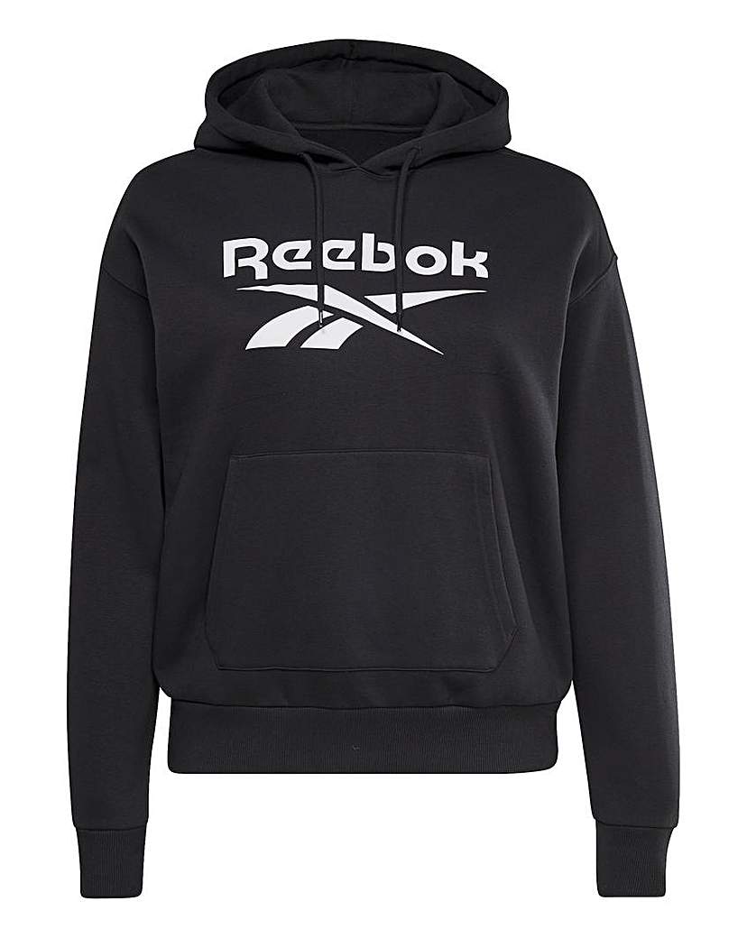 Reebok Big Logo Fleece Hoody Plus