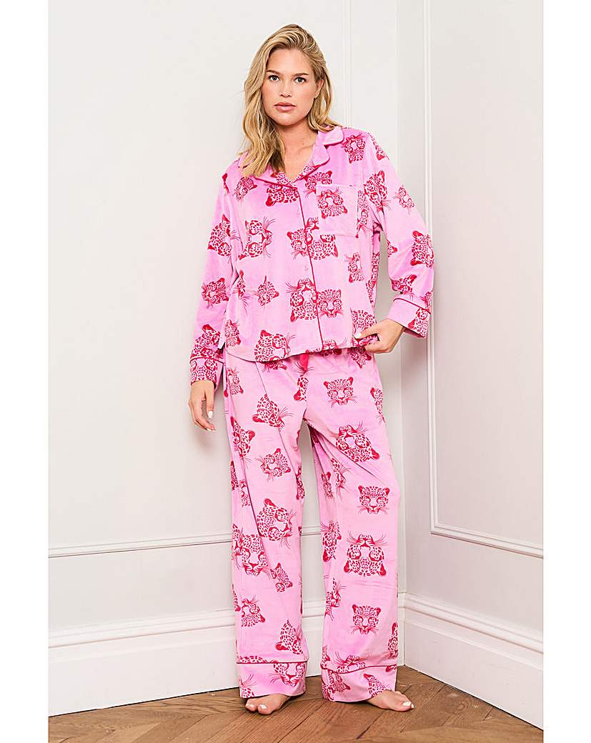 New In - Large Tiger Print Pyjama Set