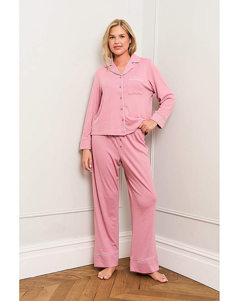 New In - Lilas Traditional Pyjama Set