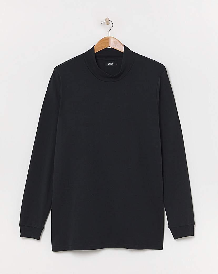 Long Sleeve Jersey Turtle Neck