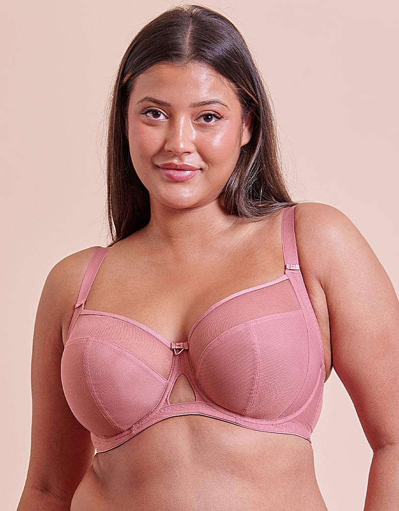 Curvy Kate Women's Rose Pink Victory Support Balcony Bra 42D