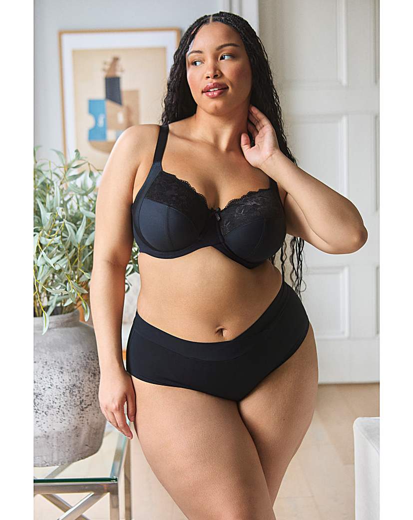 Sculptresse Amara Full Cup Black Bra
