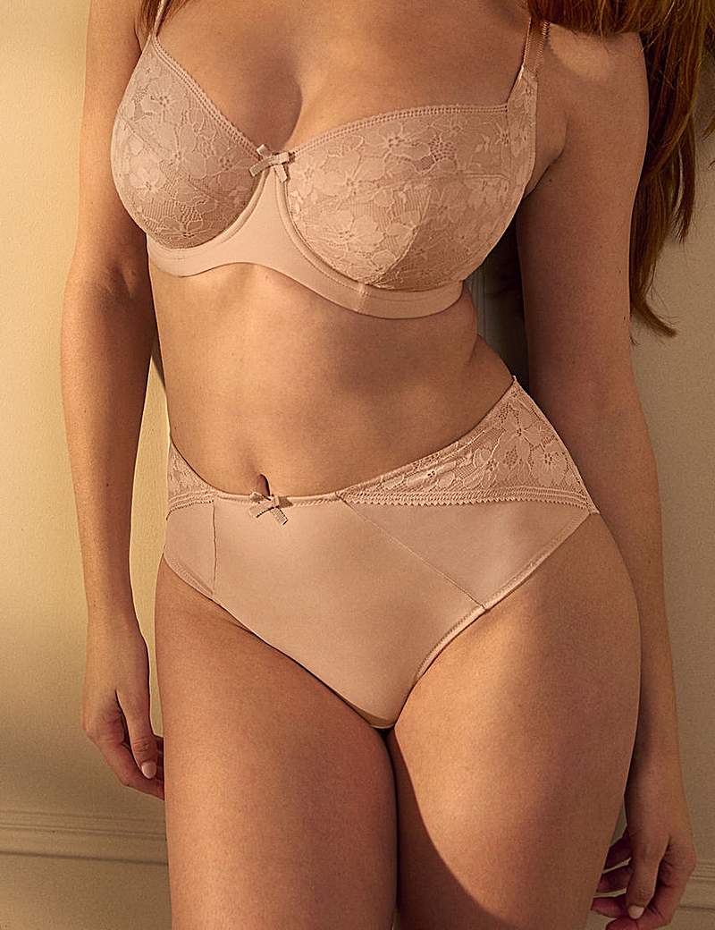 Panache Celeste Cameo Rose Deep Brief