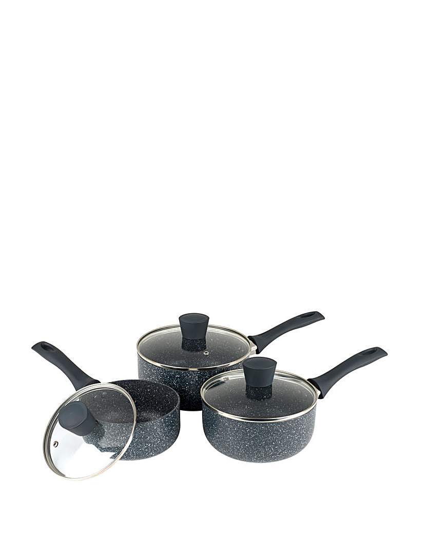 Russell Hobbs Nightfall Saucepan Set