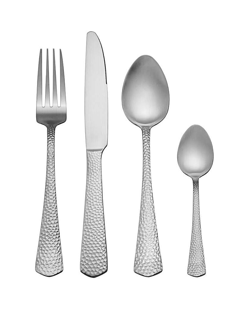 New In - Mikasa 16pc Stainless Steel Cutlery Set