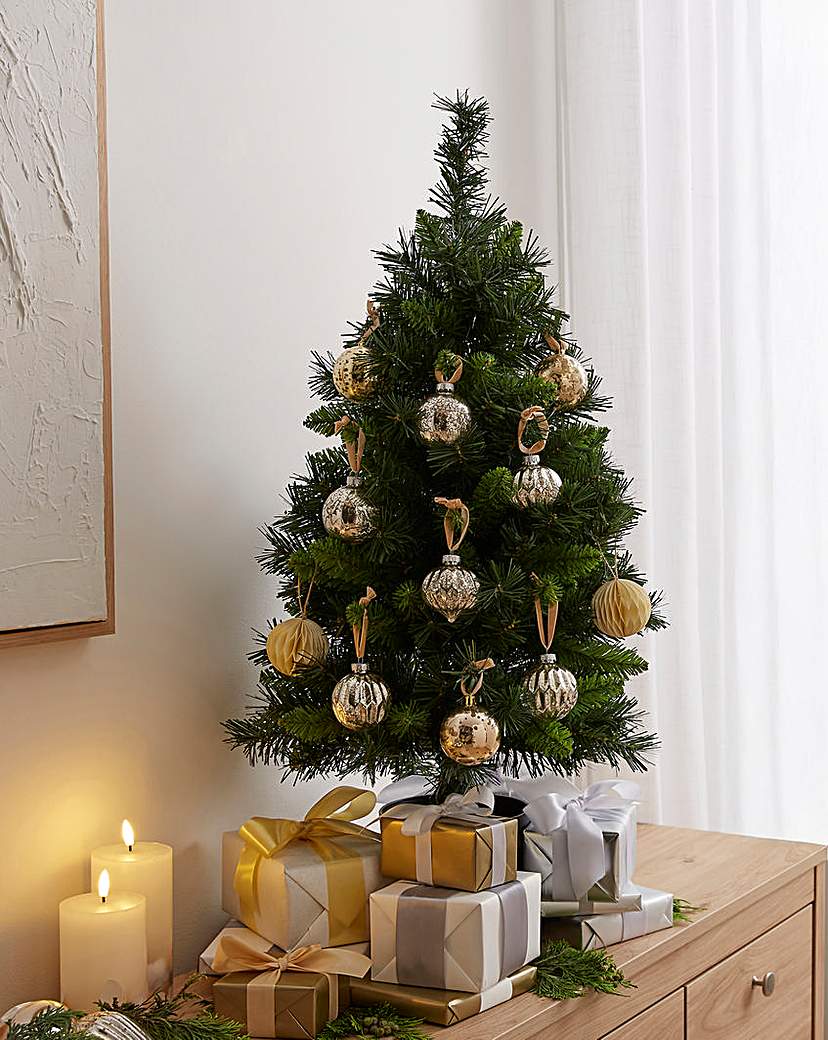 "New In - Pre-Lit Malmo Pine 3FT Christmas Tree"